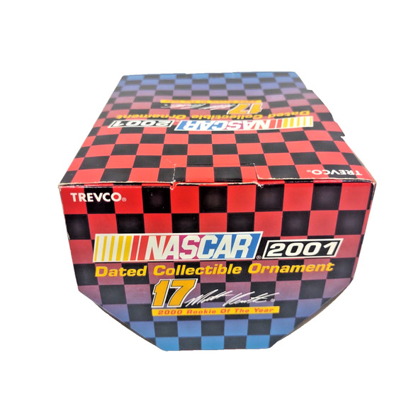 Vintage NASCAR 2001 Matt Kenseth #17 Car Dewalt Christmas Ornament NIB Sealed - Picture 6 of 7